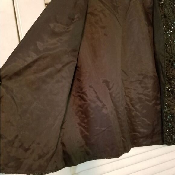 VintageHarzfeld's Kansas City Black Beaded Vest - Picture 4 of 10